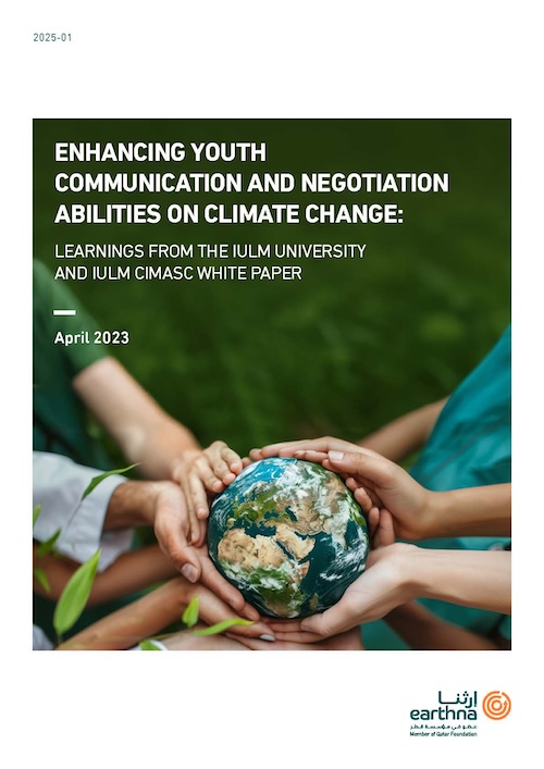 Enhancing Youth Capacities in Climate Communication and Negotiation