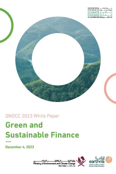 QNDCC 2023 White Paper - Green and Sustainable Finance